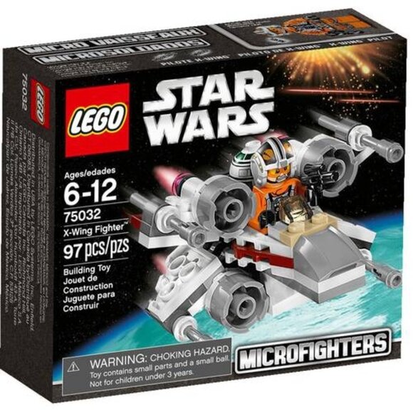 Lego Star Wars 75032 X-Wing Fighter Microfighters Series 97 Pcs Ages 6-12 NIB - Picture 6 of 6